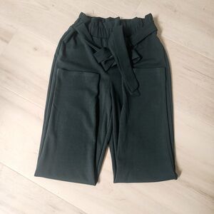 Pinc | Dark Green Paperbag / Palazzo Pants